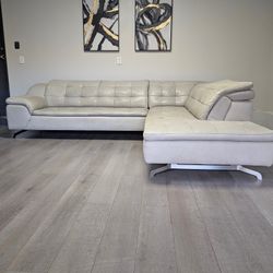 Saporini (Rossini) "Cloud" Italian Leather Sectional - Free Delivery 