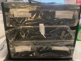 Stand up craft organizer