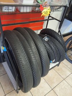 Electric Bike Tires Brand New all sizes available, price starting at $30 each call our store for details 661 4 8 9 58 35
