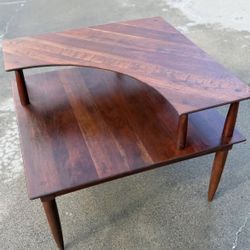Solid Wood Willet MCM Corner or Coffee Table