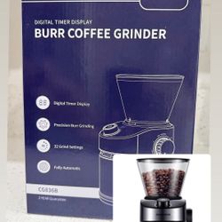SHARDOR Burr Coffee Grinder-NEW IN BOX