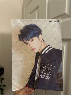 Signed NCT 127 Official Neozone Jaehyun Poster