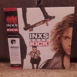 INXS KICK Vinyl Record Album 30th Anniversary Version