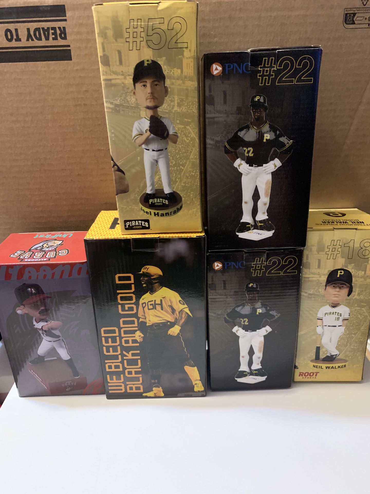 Pittsburgh Pirates Bobbleheads Paul Skenes Andrew Mccutchen etc.