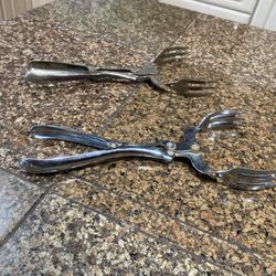 Vintage Cooking Tongs 