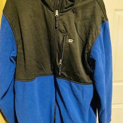 Cheetah Fleece Light Pull Over Sweater Mens 