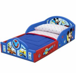 Mickey Mouse toddler bed