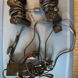 PS2 Controller & Power Cable 