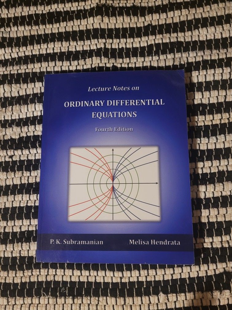 Ordinary Differential Equations 4th Edition