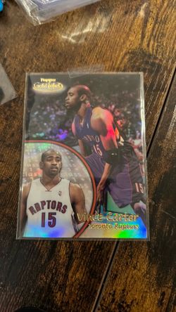 Vince Carter holographic vintage card!