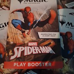 MTG Spiderman Booster Packs