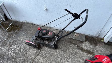 Edger level cut