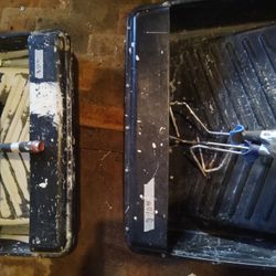 2 /18 Inch Paint Roller Pans Tools