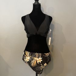 Bikini Black And Floral