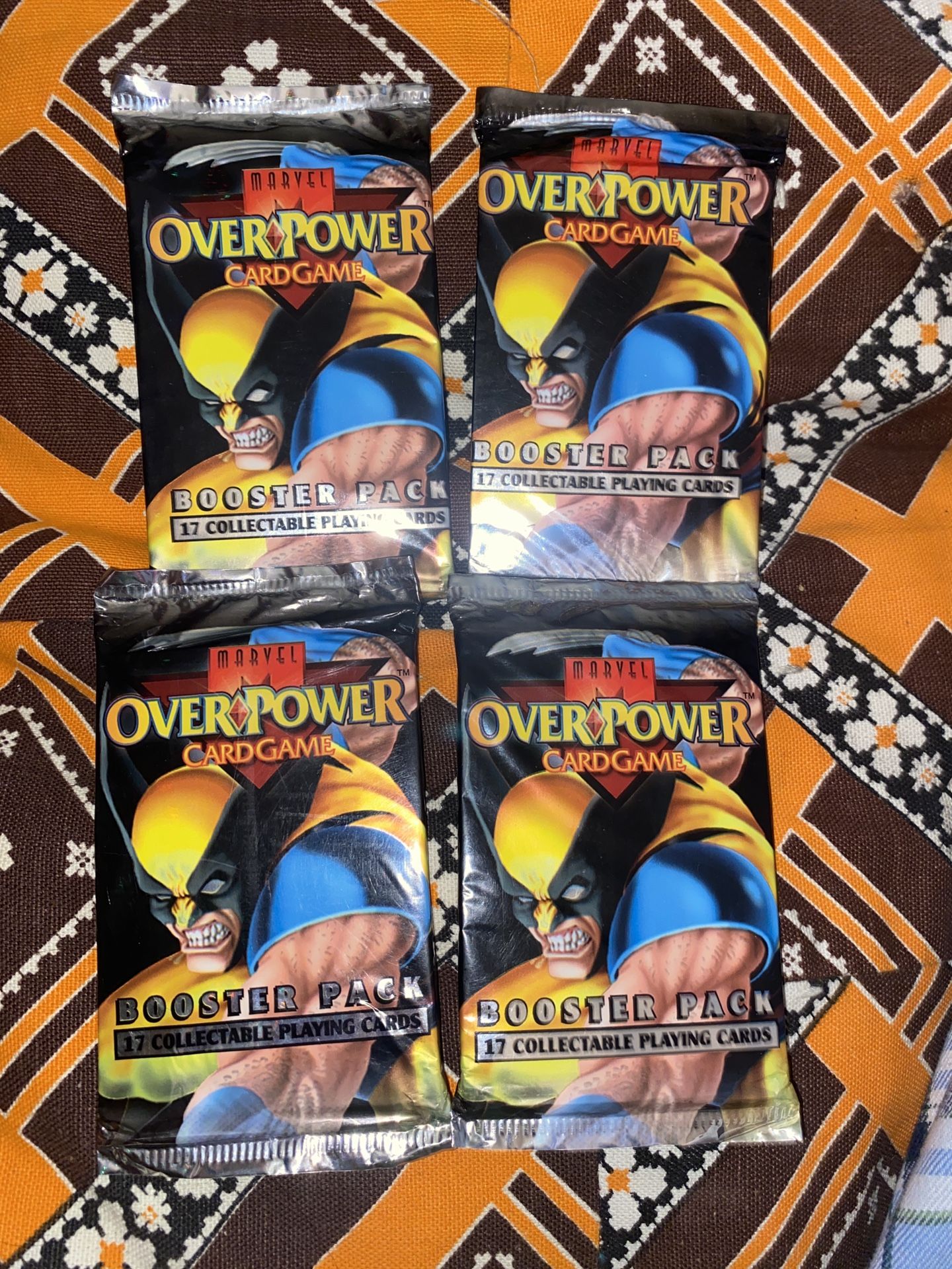 Marvel “OverPower” Booster Pack Bundle