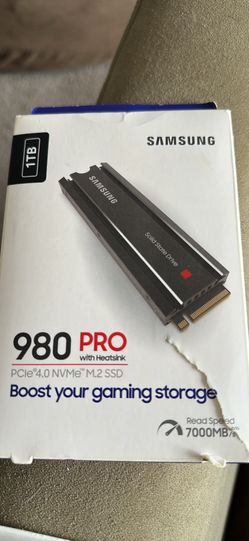Samsung 980 Pro 1tb Internal Ssd With Heat Sink