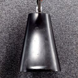 Pearl Black Metal Cowbell and Pearl Mount **Located In Upland**