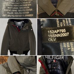 Tommy Hilfiger Jacket – XL – Olive Green / Navy Blue
