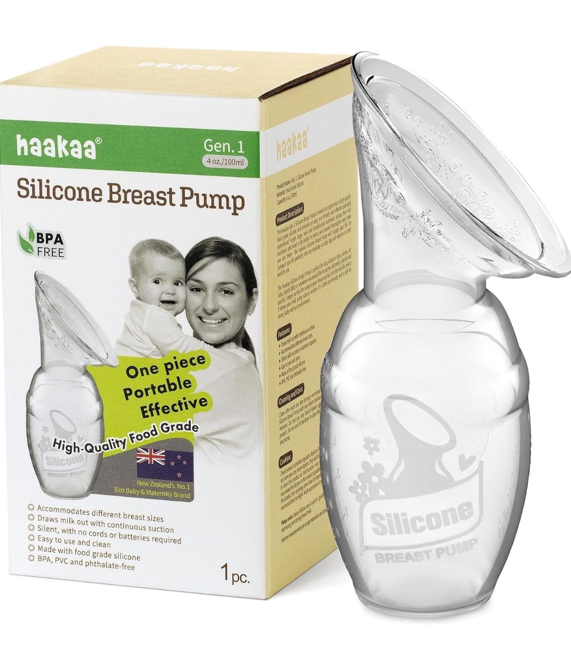 Haakaa Silicone Breast pump