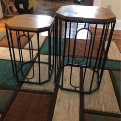 2 Pc Nesting Table Set $25