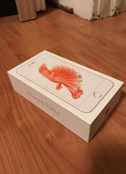 iPhone 6s Plus rose BOX ONLY