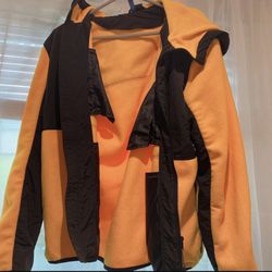 h&m yellow and black jacket L Mens