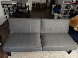 Gray Futon couch