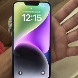 Blue I Phone 14 