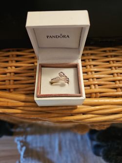S, 7 Pandora Ring Sz 7 New Nvr Wore