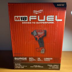 MILWAUKEE FUEL IMPACT DRILL SURGE ( No Battery No Charger  )