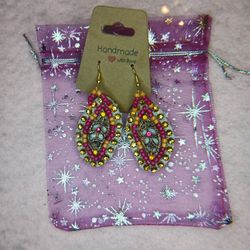 Handmade Beaded Earrings 