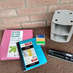 BRAND NEW - SCHOOL SUPPLIES ETC.  ALL FOR  $5.