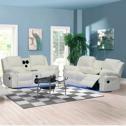 Set Recliner Sofa 2 PCS *** Financing Available *** Not Credit Needed 