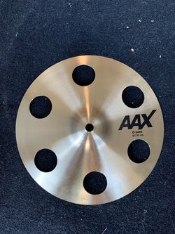 Sabian AAX Series 10” O-Zone Splash Drum Cymbal BRAND NEW Retails for $189