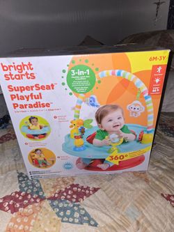 Bright Starts SuperSeat Playful Paradise 3-in-1