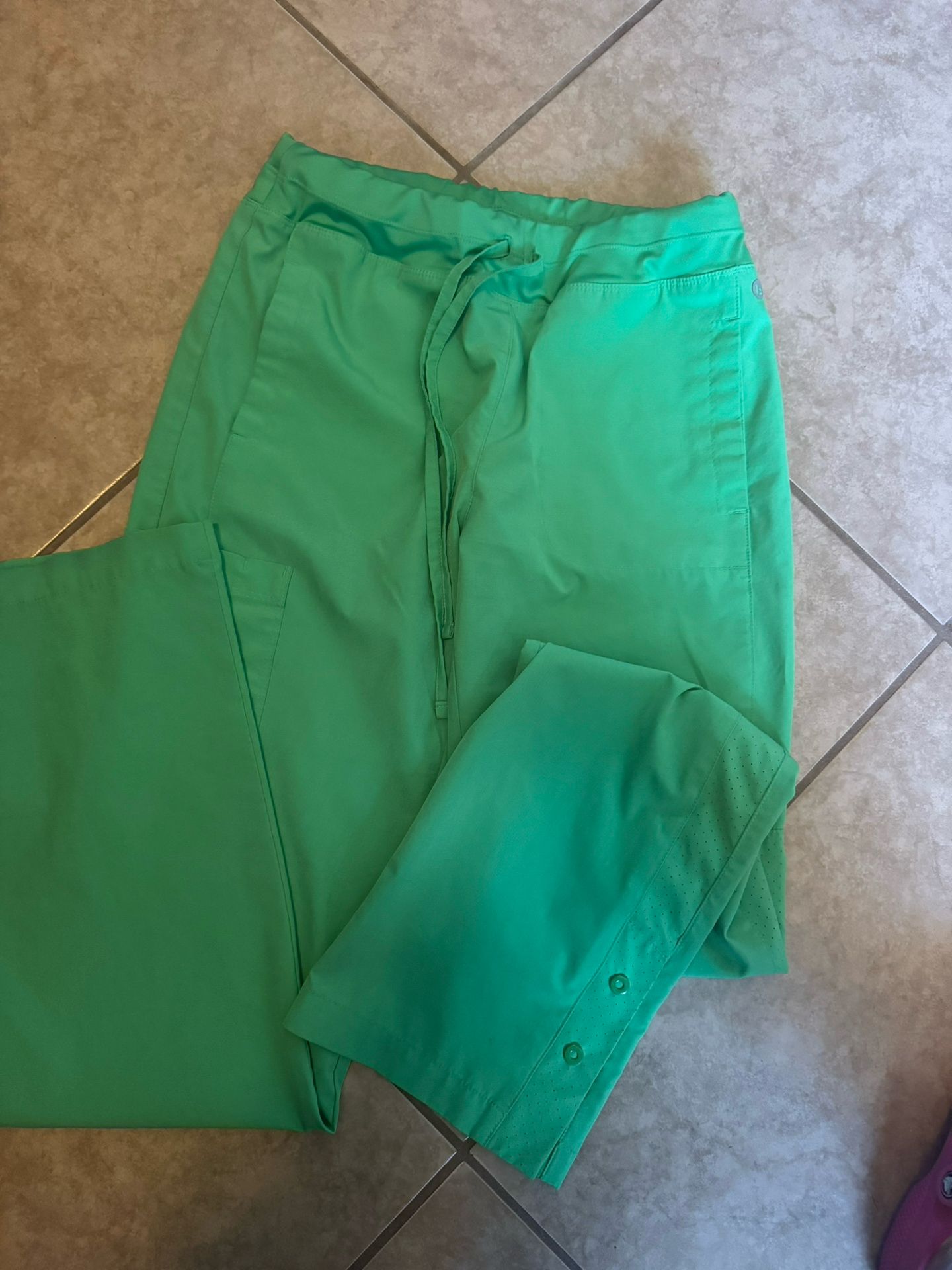 Green Scrub Bottoms XS