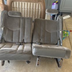 Gray Chevy Silverado Seats