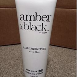Amber And Black By Ocean Hand Sanitizer Gel With Aloe Bundle (4 pack)