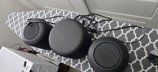 Pair of Gen 1 Amazon Echo Stuios / 1 Amazon Echo Sub