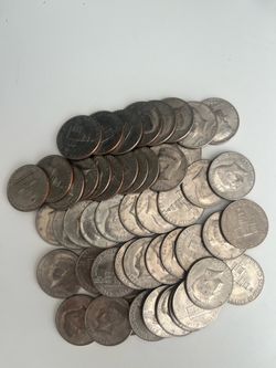 50 1976 Kennedy Bicentennial Half Dollars 50 US Coin Lot