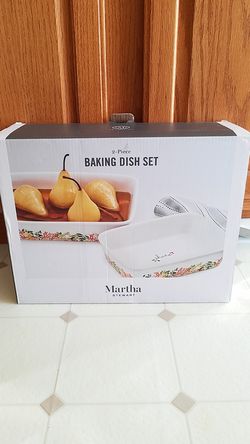 Martha Stewart Collection 2 Piece Baking Dish Set "Share"