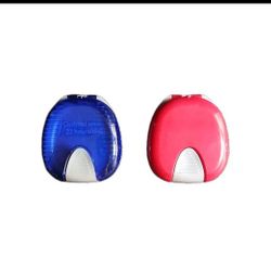 Invisalign Retainer Cases, Red and Blue Set. (AUTHENTIC) *OLD NEW STOCK