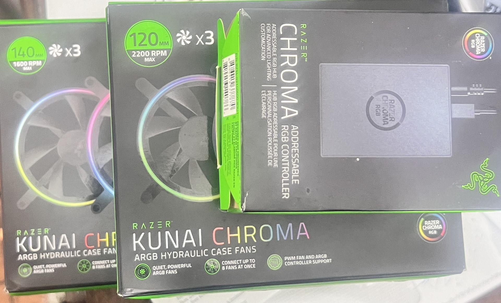 Selling Razer Case Fan B Bundle - $80