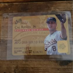 Cal Ripken Studio Card