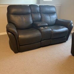 Dark Brown Leather Couches 