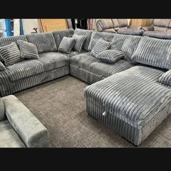 Sleeper Sectional Sofa 🛋 😴  Financiamiento Sin Credito 
