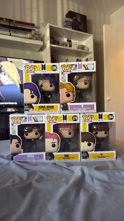 BTS funko pops  (read desc.)