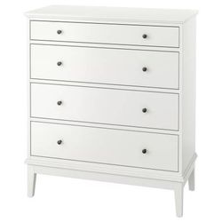 IKEA IDANAS 4-Drawer Dresser - White