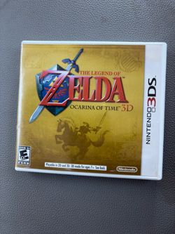 Legend of Zelda Ocarina of Time 3D Case (No Game)