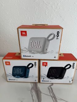 JBL Go 4 Portable Bluetooth Speaker – 3 Pack